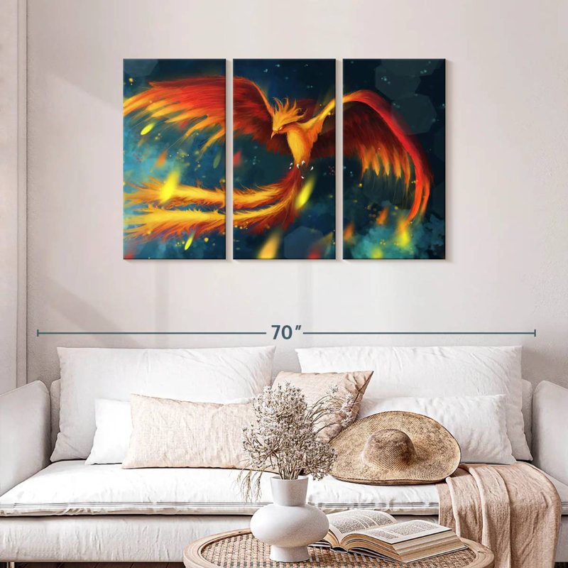 Kelan Phoenix, 28" H x 45" W