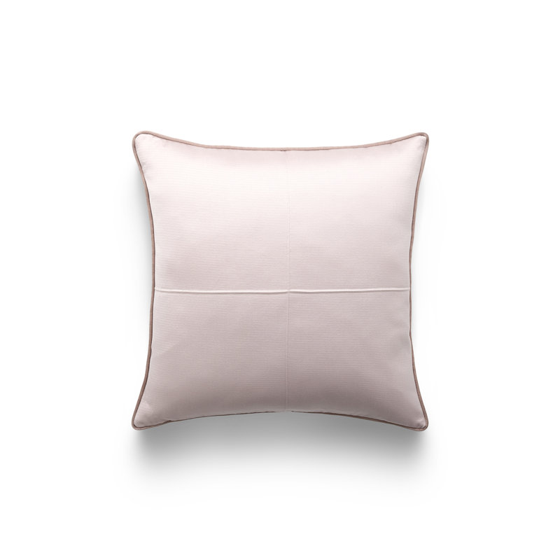 Silk Road Solid Kutnu Pillow, Stone