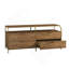 Commode avec tablette ouverte et quatre tiroirs