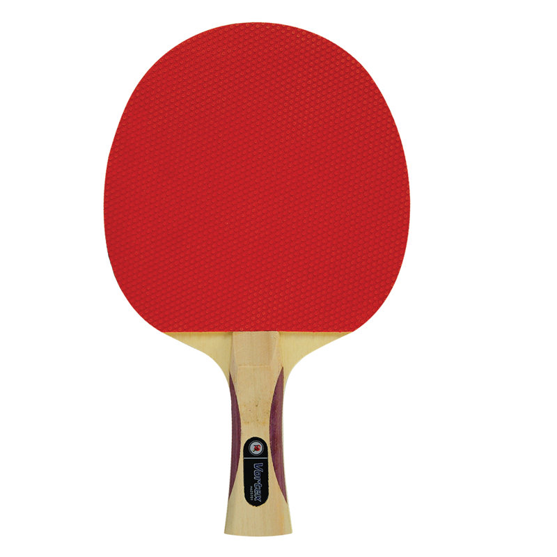 Vortex 2-Player Red and Black Wood Table Tennis Set