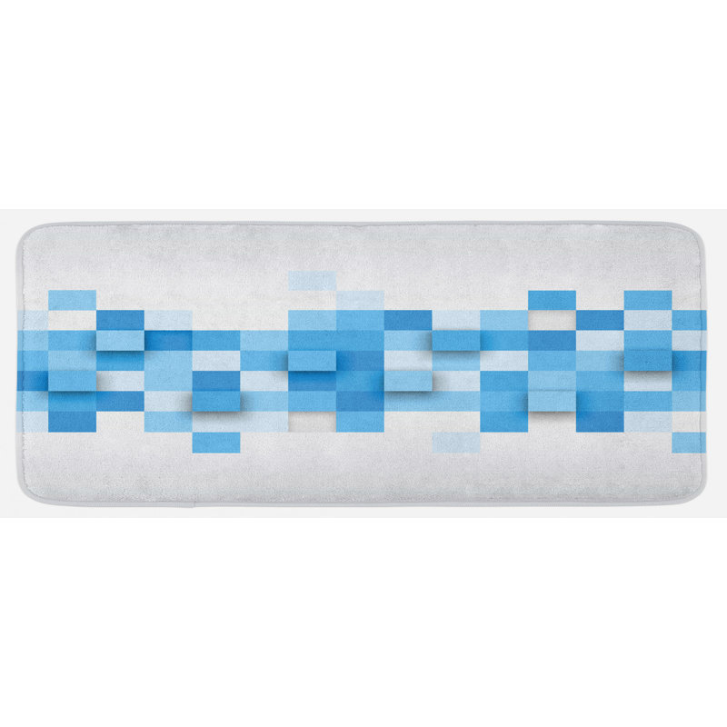 Tapis de cuisine abstrait