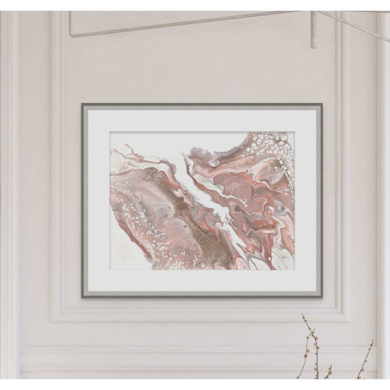 Abstract Print by Carla White, 20.75" H x 23.75" W