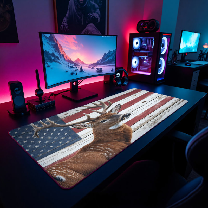 Polyester Desk Pad, 23.6x13.8