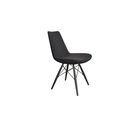 17'' H Faux Leather Upholstered Side Chair