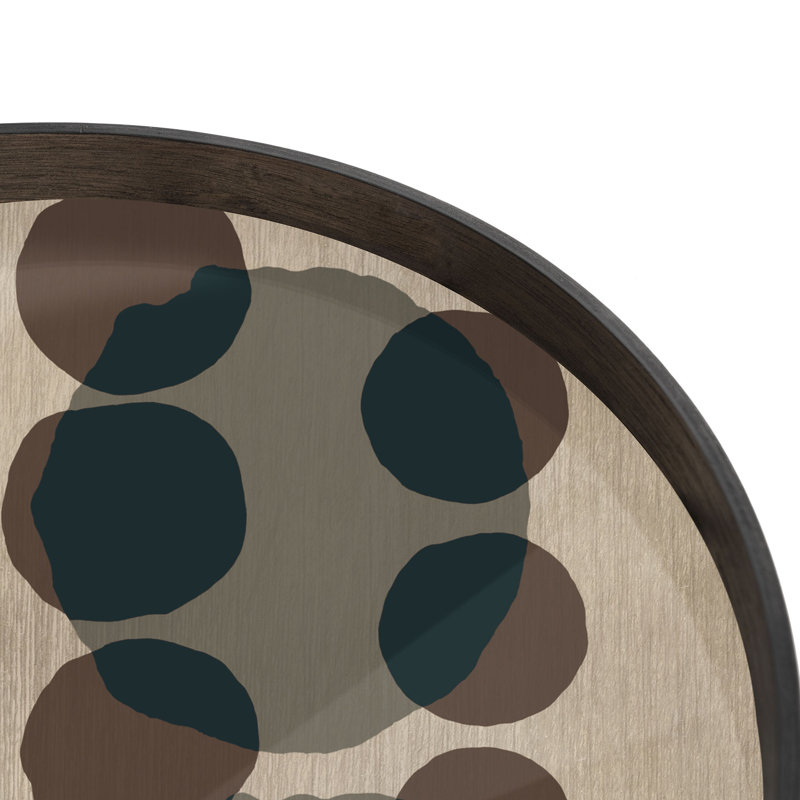 Translucent Silhouettes Decorative Tray
