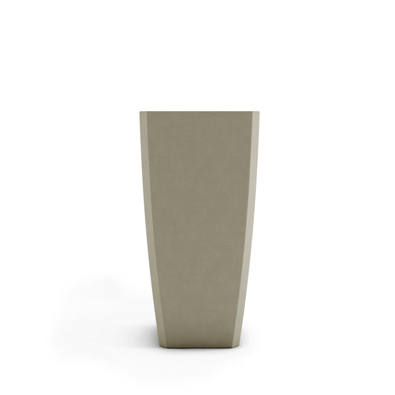 Quartet Concrete Planter, SandStone, 36" H x 18" W x 18" D