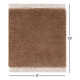 Clio Hand Loomed Wool Brown Rug