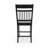 Ashby Solid Wood Slat Back Counter Height Barstools in Black Finish, Set of 2-2115261527