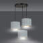 Eamie 3 - Light Black Cluster Pendant-1193632883