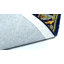 Tapis oriental bleu marine en laine touffeté à la main Ferrera-108085477