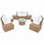 Ensemble de canapé modulaire d'extérieur 10 pièces-1066402027-1066402029