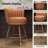 Anneli Swivel 24'' Swivel Counter Height Bar Stools Counter Stools for Kitchen Island-88586460-88586458