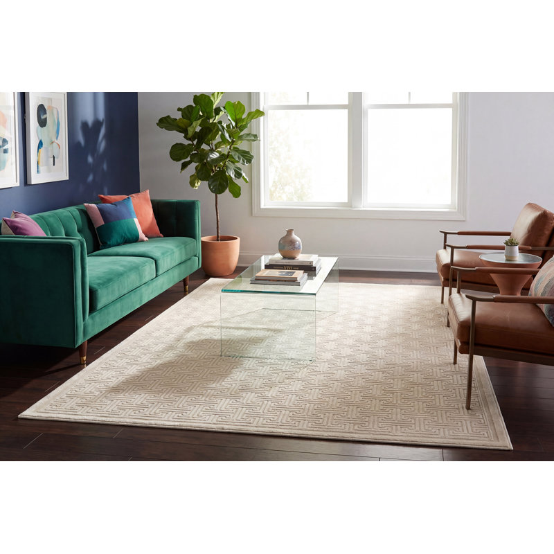 Raburn Geometric Rug, Rectangle 9' x 12'6"
