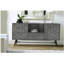 Buffet Makena en bois d'acacia gris