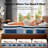 Mattress Hybrid Mattress Eurotop With Gel Open Cell Foam Motion Isolation Individually Wrapped Pocket Coils Pressure Relief Mattress-653031601-653031604