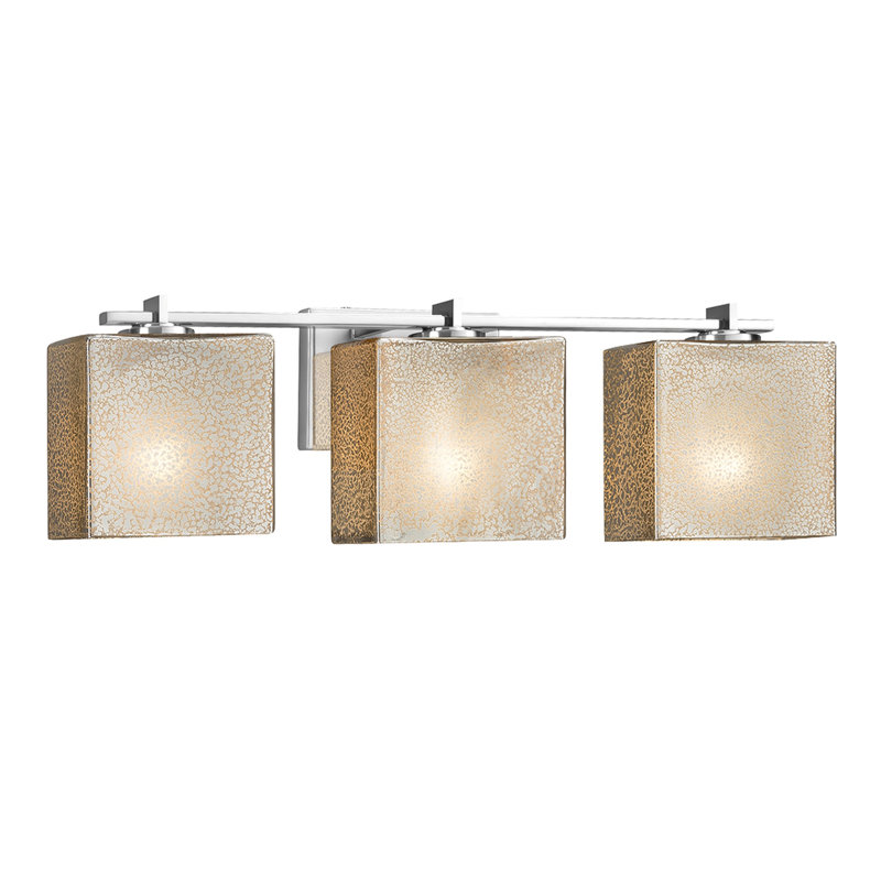 Éclairage pour meuble-lavabo 3 lumières Casson, Noir mat