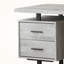 Bureau d'ordinateur 2 tiroirs Frey