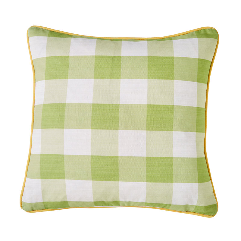 Buzzy Bee Indoor / Outdoor Animal Print Ochre Square Throw Cushion