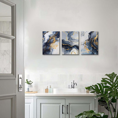 3 Piece Wrapped Canvas Set