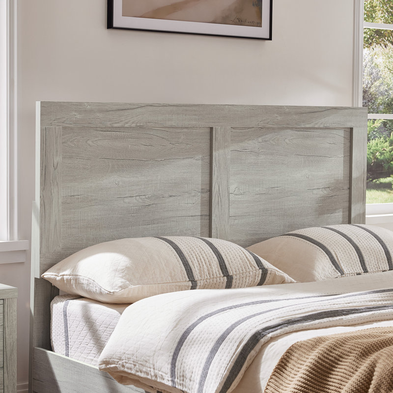 Farmhouse 3 Piece Bedroom Set, Light Gray, Queen