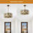Adamma 19.68" W 5-Light Dimmable Drum Chandelier