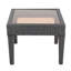 Table d'appoint d'extérieur en osier, table d'appoint-974552770