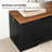 Lingle 39.4'' W Storage Bench with Flip Top Blanket Chest-1194161907