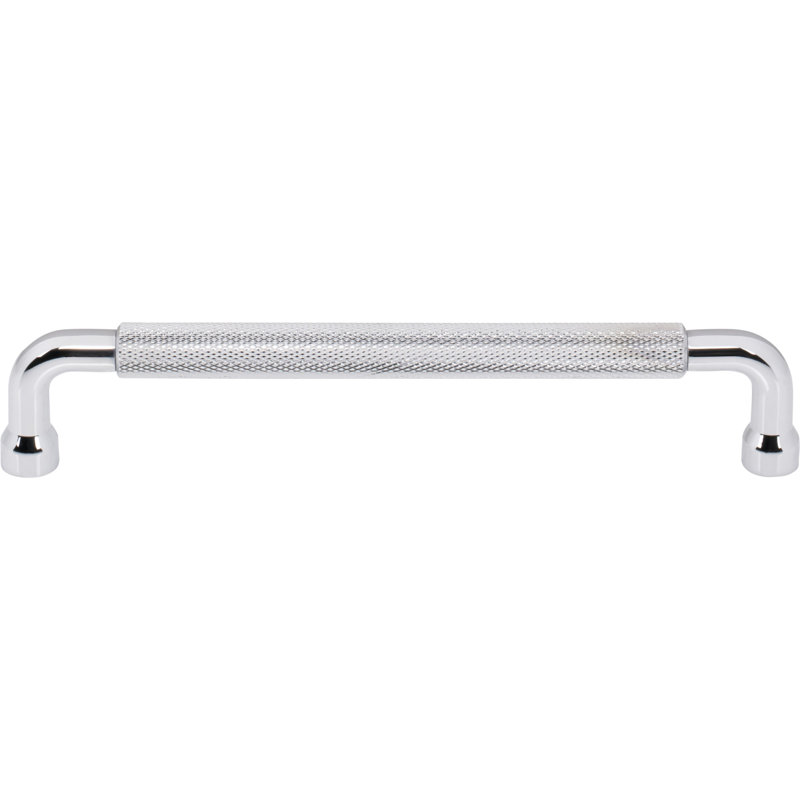 Garrison 3 3/4" Center To Center Bar Pull, Polished Chrome, 6 5/16" Center To Center
