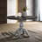 Geovany 4 - Person Pedestal Dining Set