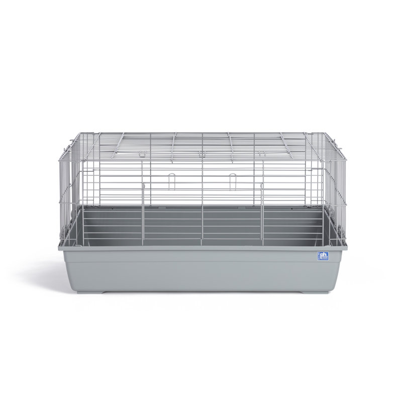 Cage pour petits animaux Niehaus, H 18,75 po x l 21,75 po x L 39,25 po, Gris