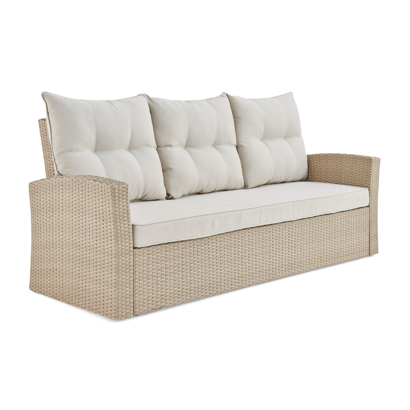 177.8cm Wide Patio Sofa with Cushions