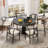Wishbone Chair Solid Wood Y-Back Dining Chairs-2126938423