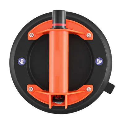 Vacuum Suction Cup, 8-Inch Vacuum Glass Lifter with ABS Handle, 400 lbs Max Lifting Capacity Tile Suction Cup Tool with Carrying Case for Lifting Large Tile, Granite, Drywall, Windows (2-Pack)