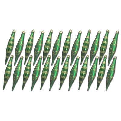 24 Piece Finial Ornament Set