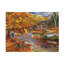 "Autumn Cabin" par Bigelow, impression sur toile tendue-2027052263
