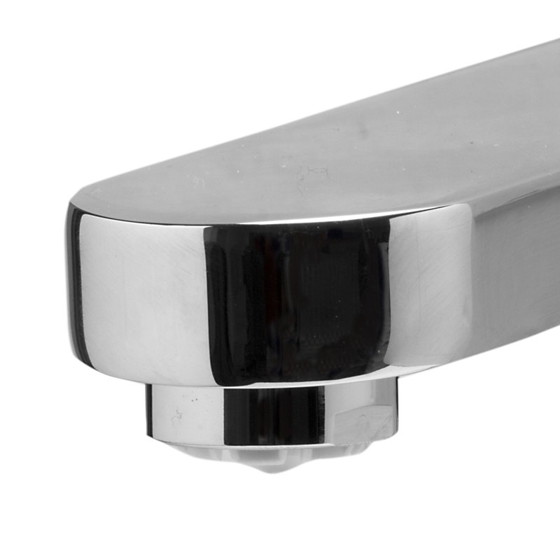 Garniture de bec de baignoire murale, Chrome poli