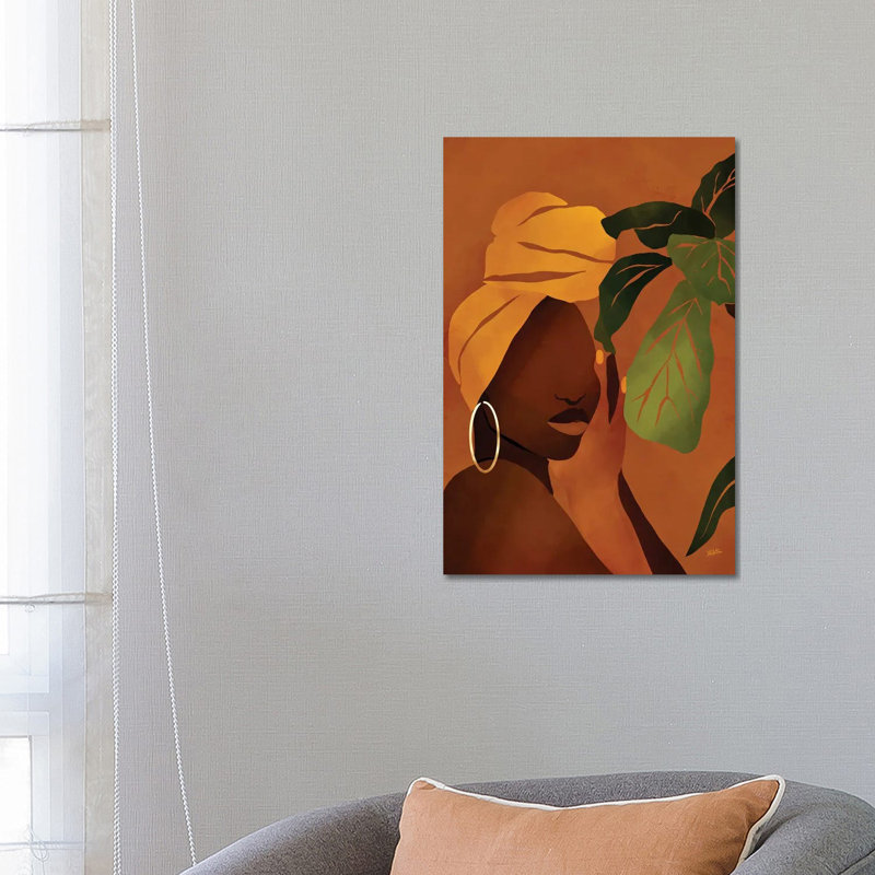 «August» par Bria Nicole, impression sur toile tendue, H 12 po x l 8 po x P 0,75 po
