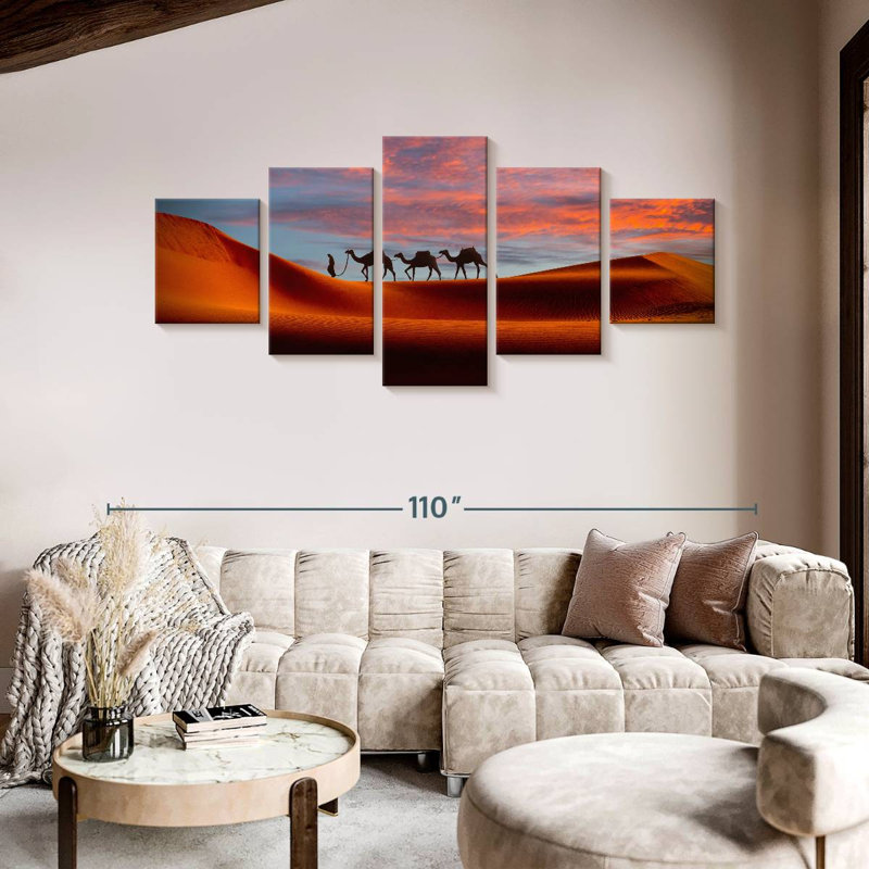 Camel Journey, 42" H x 92" W