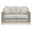Causeuse d'extérieur avec coussin Breshae