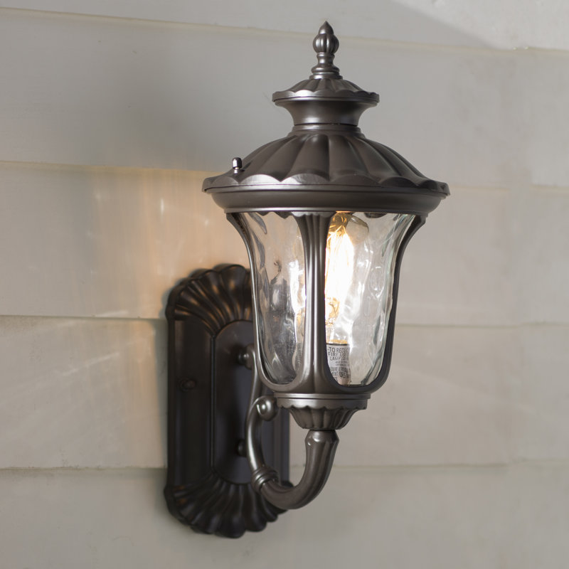 Arelene Wall Light, 15.5" H x 7.25" W x 8.75" D, Bronze