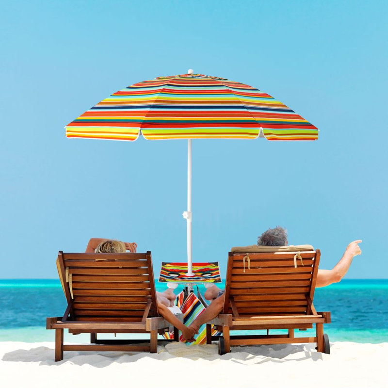 Ayimna 200cm Tilt Beach Parasol