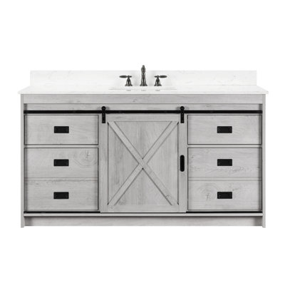 Ensemble de meuble-lavabo simple 60 po Jillian