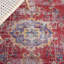 Ziebarth 161 M/W S/R Area Rug In Red / Navy-1964918605