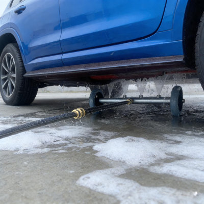 Pressure Washer Undercarriage Cleaner, 16 Inch Power Washer Surface Cleaner, 4000 Psi