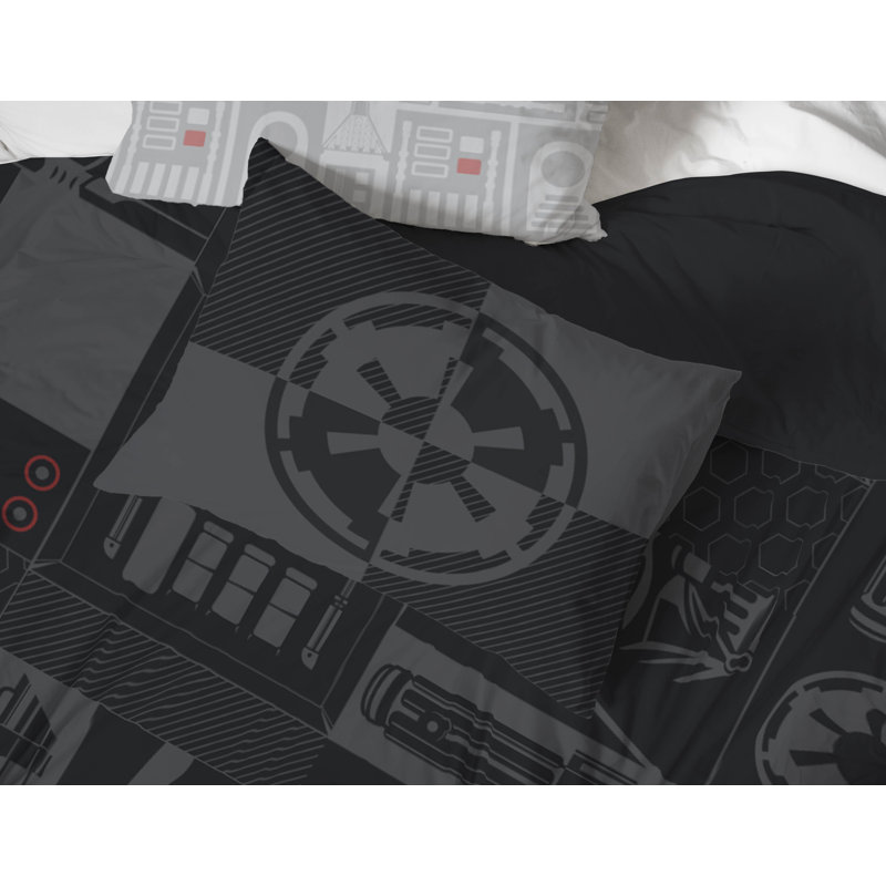 Saturday Park Star Wars Dark Side 100% Organic Cotton Bed Set, Twin