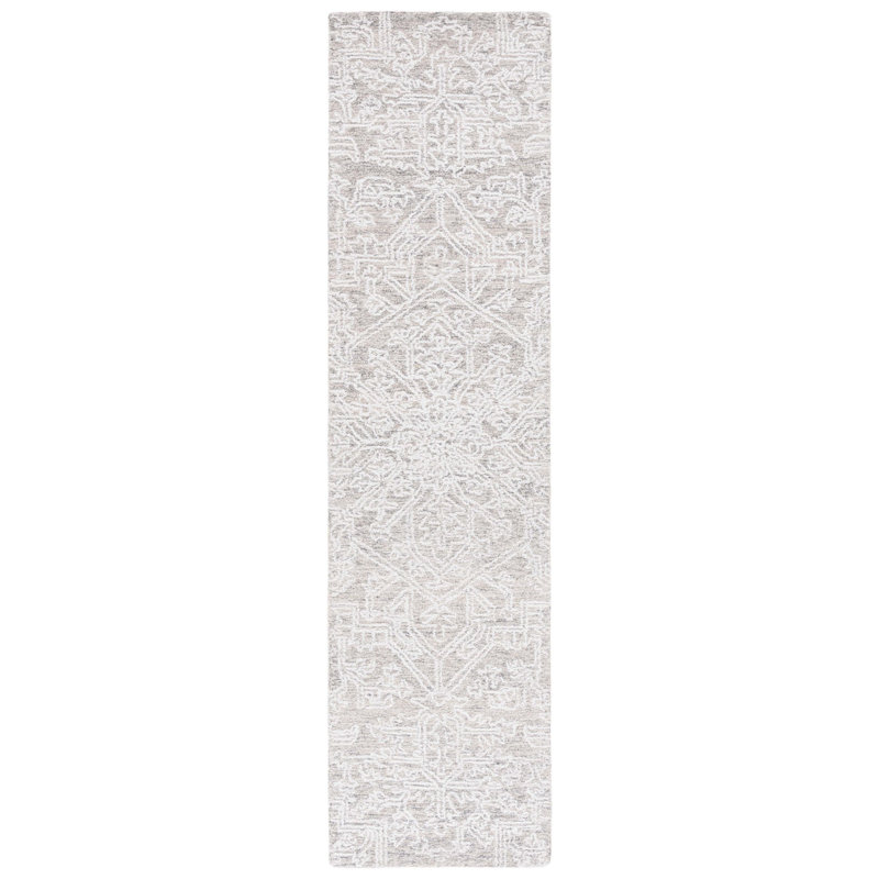 Mabil Hand Tufted Performance Oriental Rug, Runner 2'3" x 9'