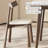 Rectangular modern simple solid wood table set-111096777