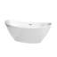 Dorrit 66" x 32" Freestanding Soaking Acrylic Bathtub-730760746