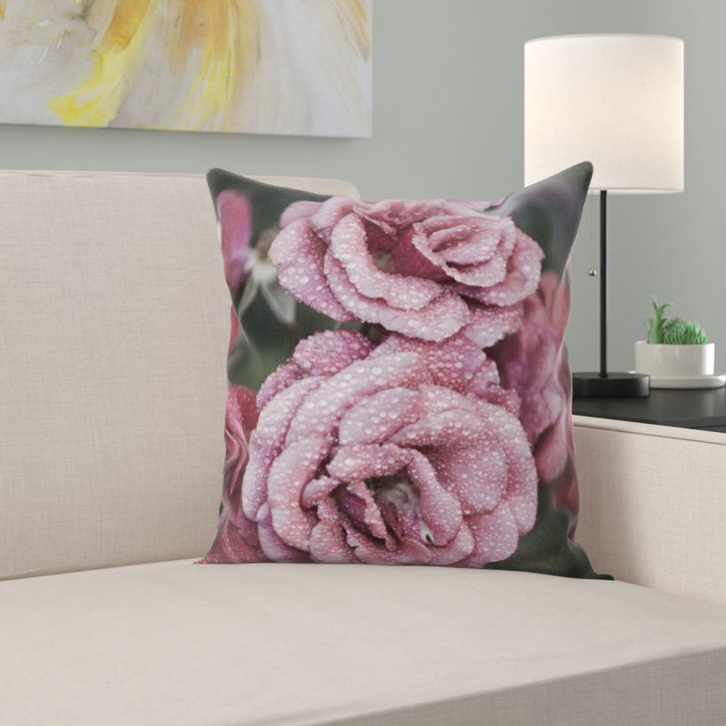 Coussin rose