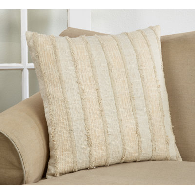 Michonne Collection Appliqued Cotton Pillow Cover